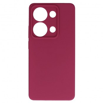 Silicone Lite case  pro Xiaomi Redmi Note 13 Pro 4G burgundy