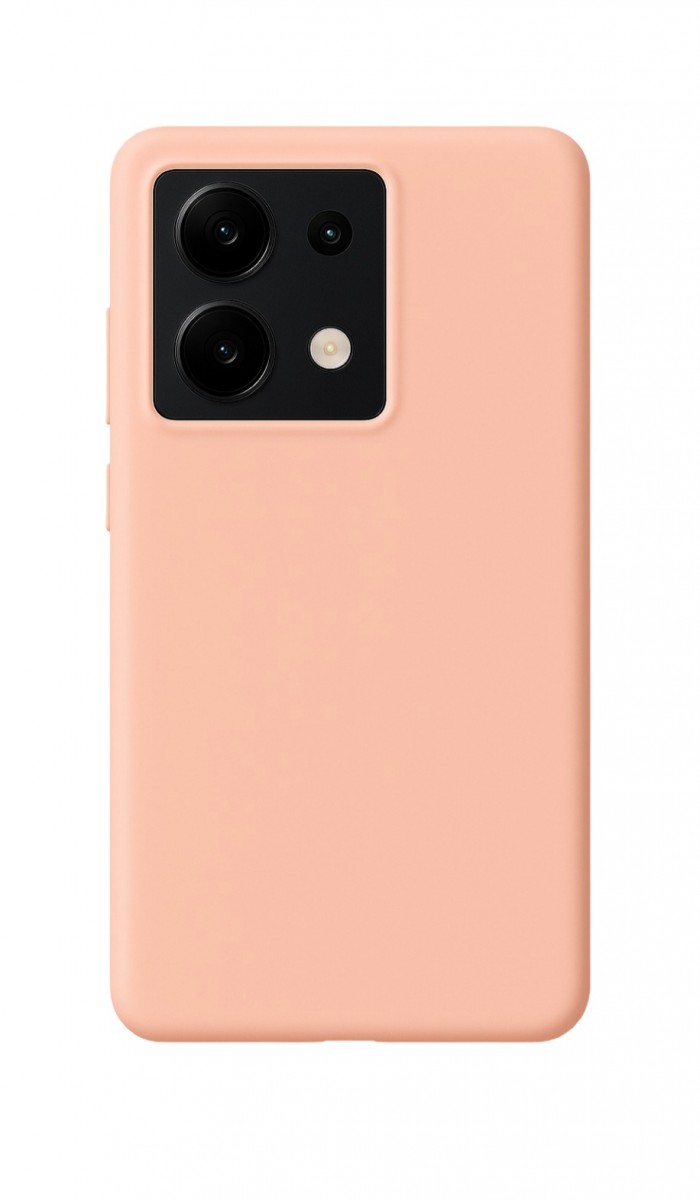 Levně Silicone Lite case pro Xiaomi Redmi Note 13 Pro 4G peach