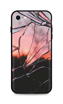 Zadní pevný kryt LUXURY na iPhone SE 2022 Pink Broken