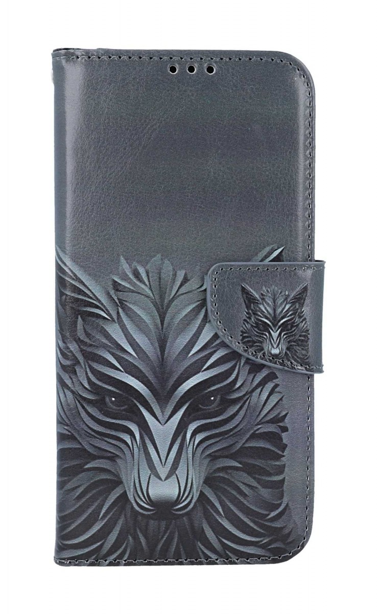 Knížkové pouzdro na Samsung A34 Vlk