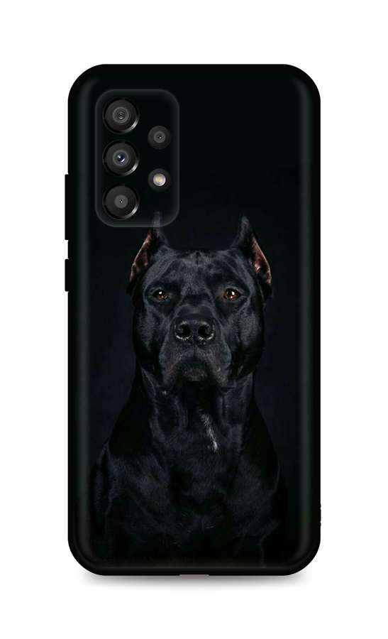 Levně Kryt TopQ Samsung A33 5G silikon Dark Pitbull 74092 (pouzdro neboli obal na mobil Samsung A33 5G)
