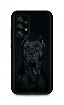 Zadní silikonový kryt DARK na Samsung A33 5G Dark Pitbull