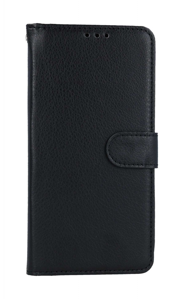 Knížkové pouzdro na Xiaomi Redmi Note 8 černé s přezkou