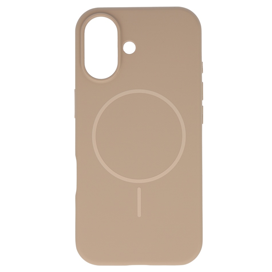 Levně Zadní kryt Magsafe Slim Silicone pro iPhone 17 brown
