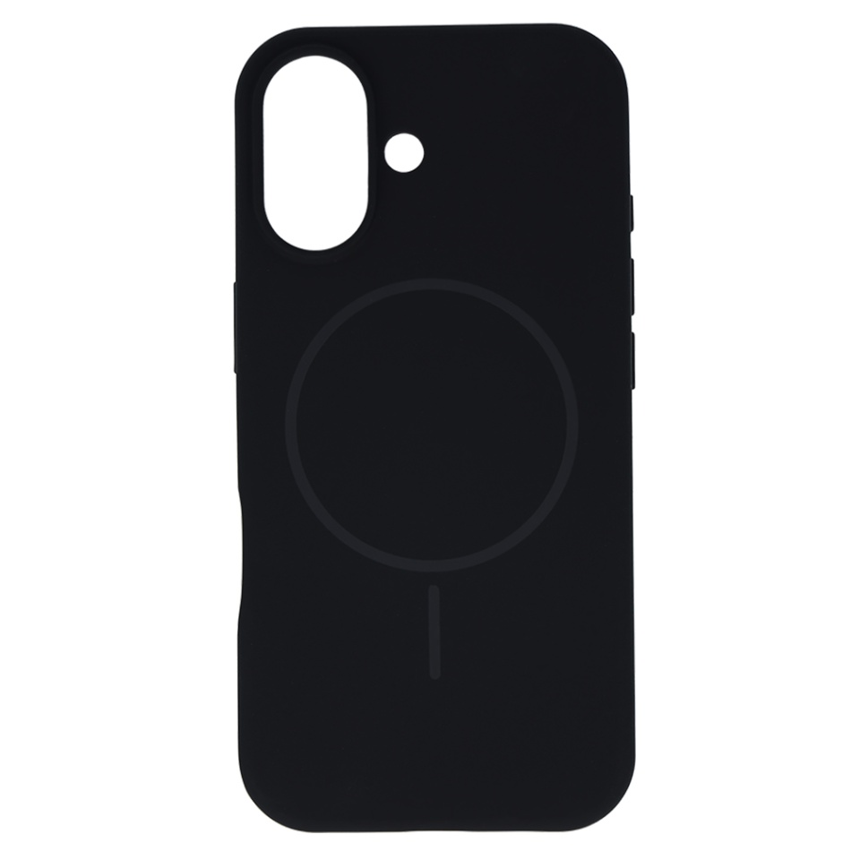 Levně Zadní kryt Magsafe Slim Silicone pro iPhone 17 black
