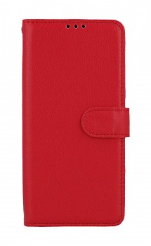 Knížkové pouzdro na Samsung A54 5G červené s přezkou
