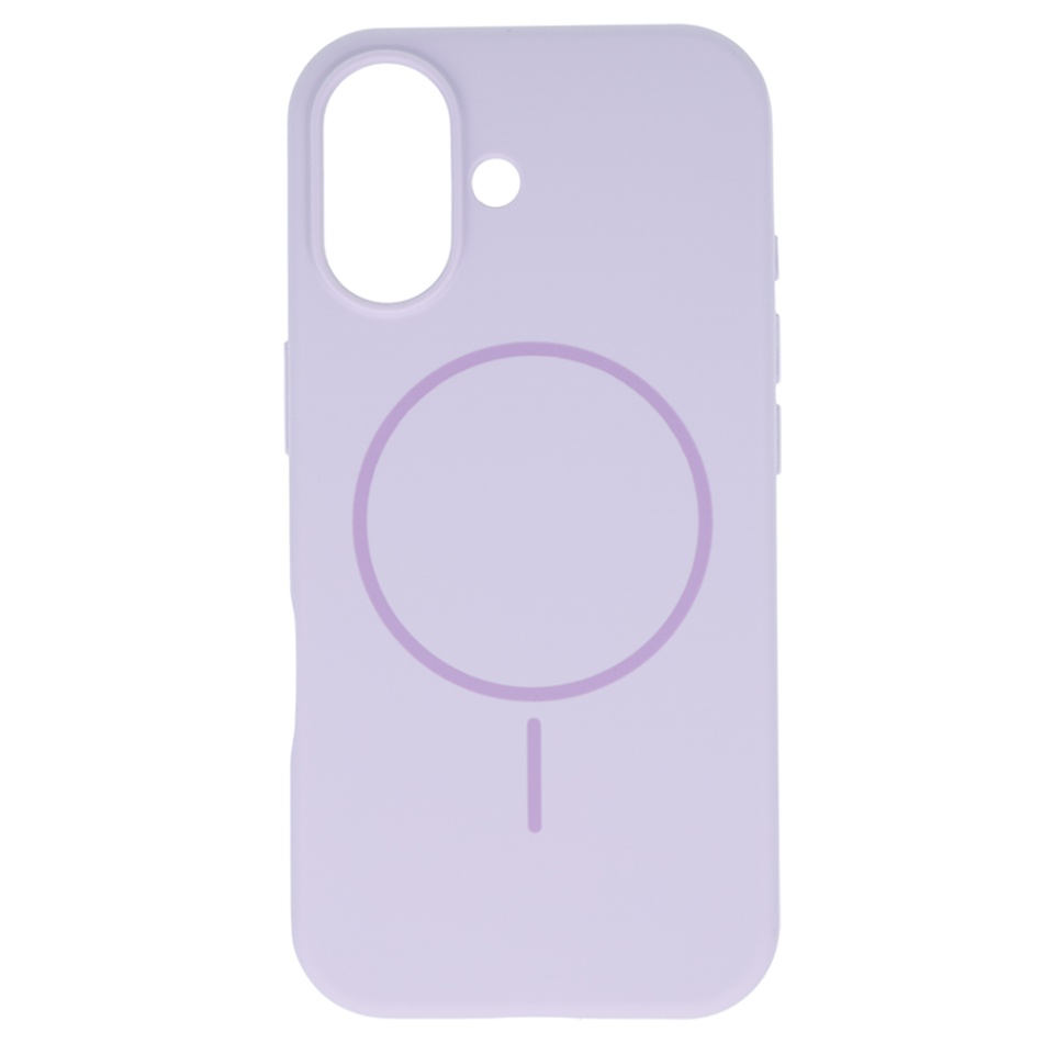 Zadní kryt Magsafe Slim Silicone pro iPhone 17 purple