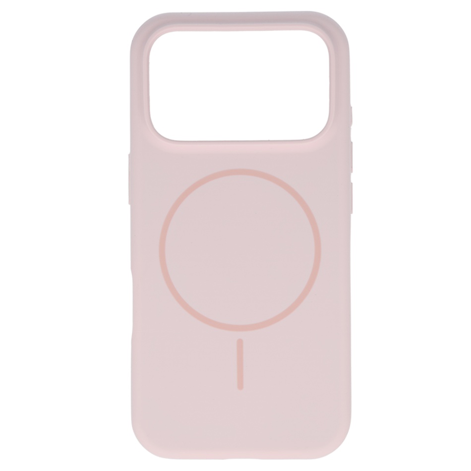 Levně Zadní kryt Magsafe Slim Silicone pro iPhone 17 Pro light pink