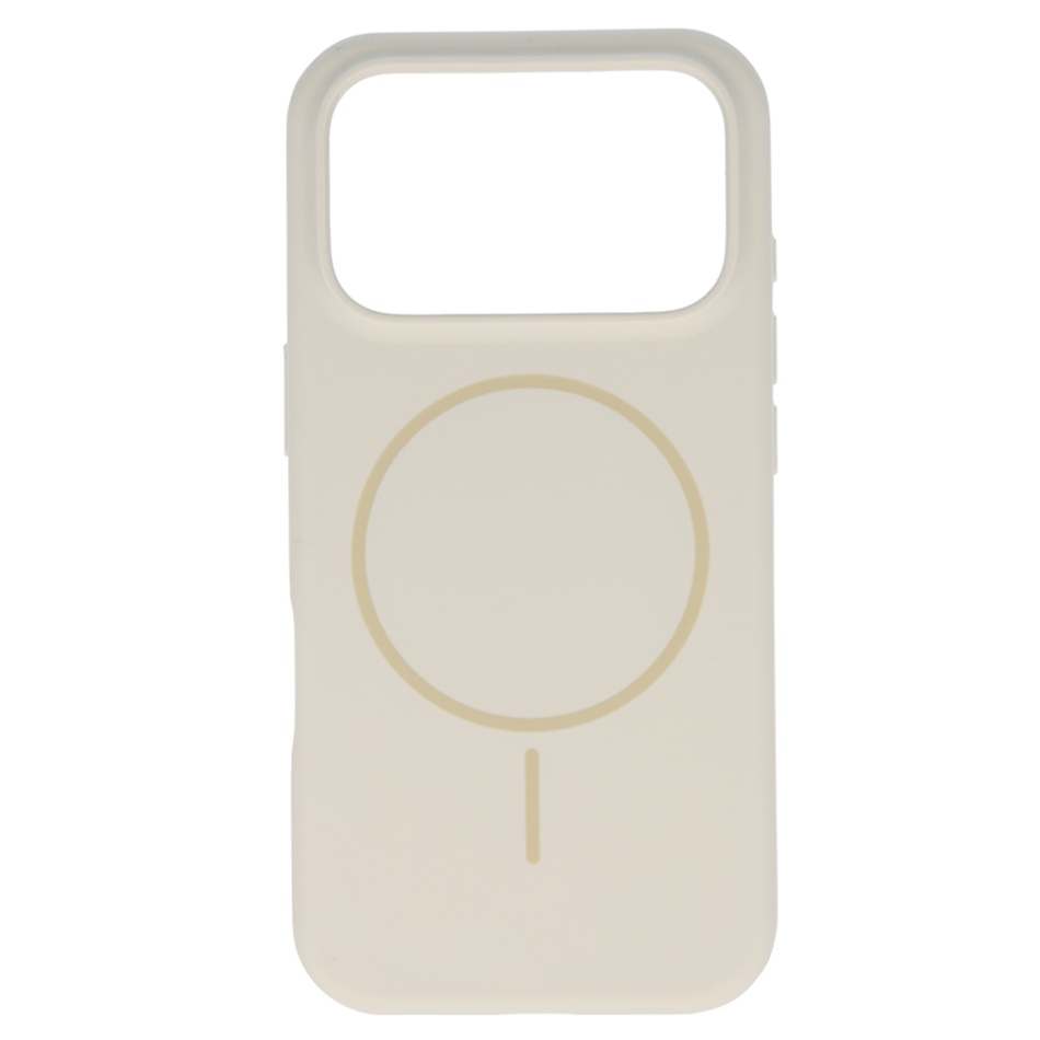 Levně Zadní kryt Magsafe Slim Silicone pro iPhone 17 Pro stone