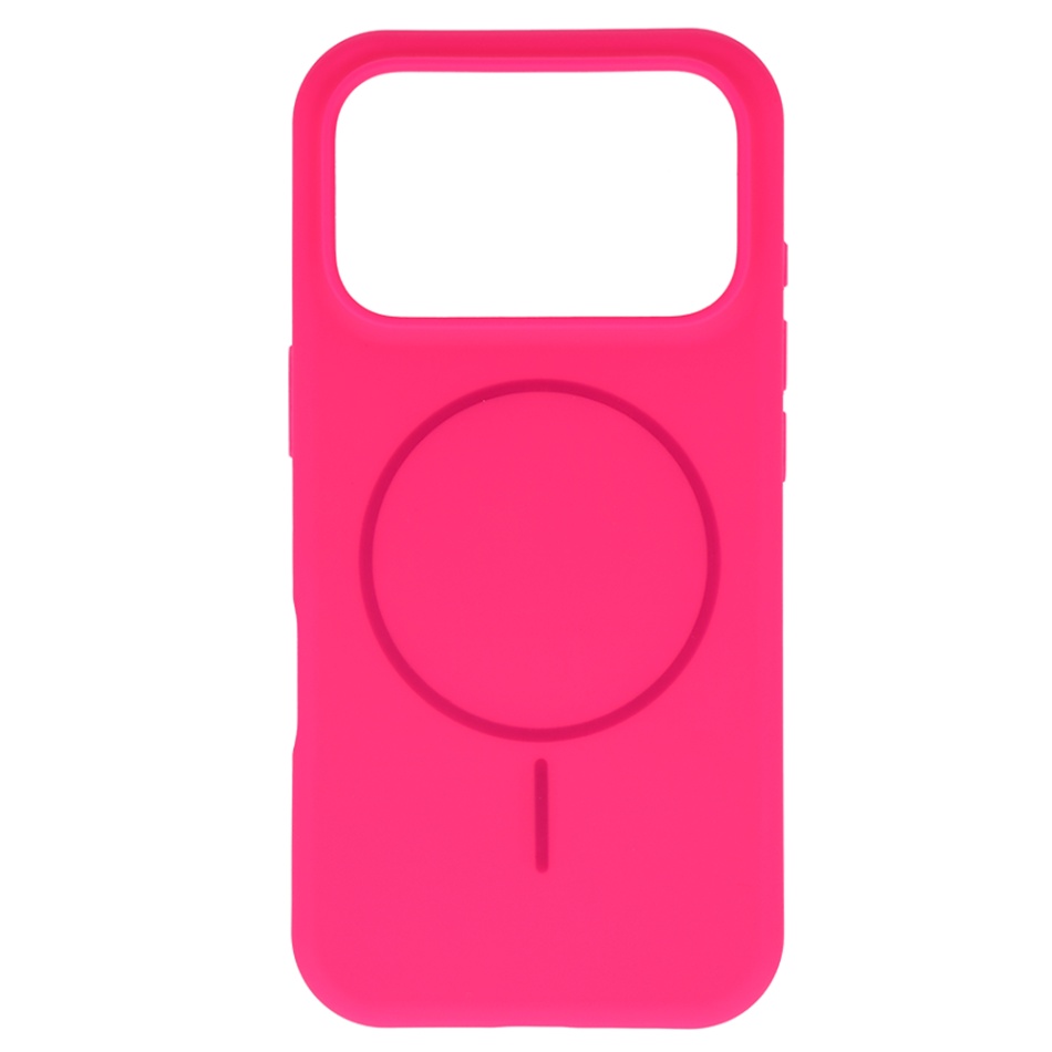 Levně Zadní kryt Magsafe Slim Silicone pro iPhone 17 Pro pink