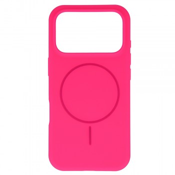 Zadní kryt Magsafe Slim Silicone pro iPhone 17 Pro pink