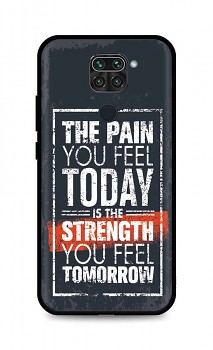 Zadní silikonový kryt DARK na Xiaomi Redmi Note 9 Strength