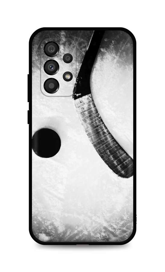Zadní silikonový kryt DARK na Samsung A33 5G Hockey