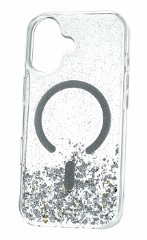 Zadní kryt Tel Protect Moonlite Magsafe pro iPhone 17 silver clear