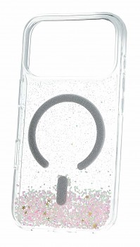 Zadní kryt Tel Protect Moonlite Magsafe pro iPhone 17 Pro pink clear