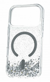 Zadní kryt Tel Protect Moonlite Magsafe pro iPhone 17 Pro silver clear