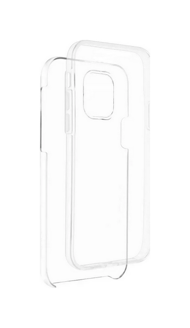 Zadní pevný kryt na iPhone 14 360° průhledný