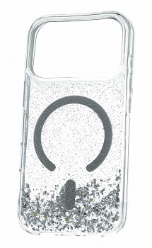 Zadní kryt Tel Protect Moonlite Magsafe pro iPhone 17 Pro Max silver clear