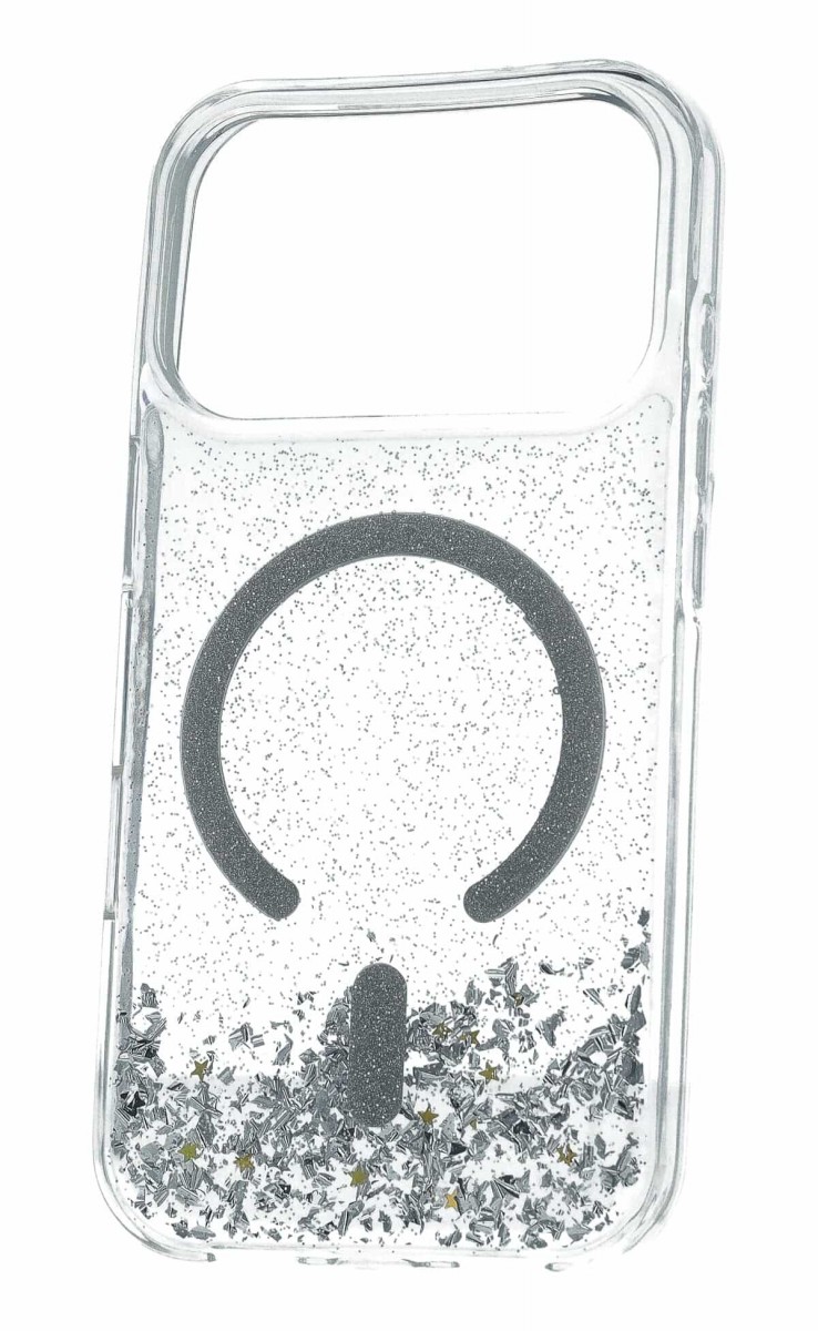 Zadní kryt Tel Protect Moonlite Magsafe pro iPhone 17 Pro Max silver clear