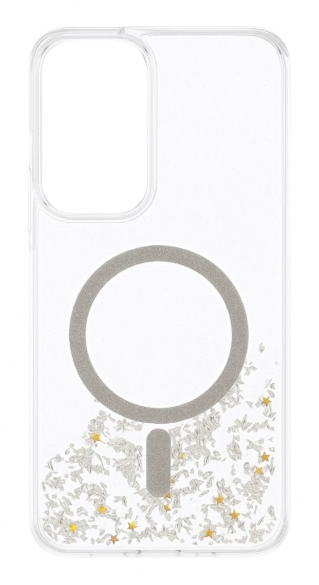 Zadní kryt Tel Protect Moonlite Magsafe pro Samsung Galaxy S25 FE silver clear