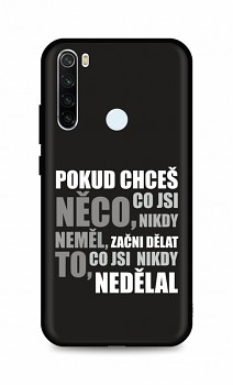 Zadní silikonový kryt DARK na Xiaomi Redmi Note 8T Moto