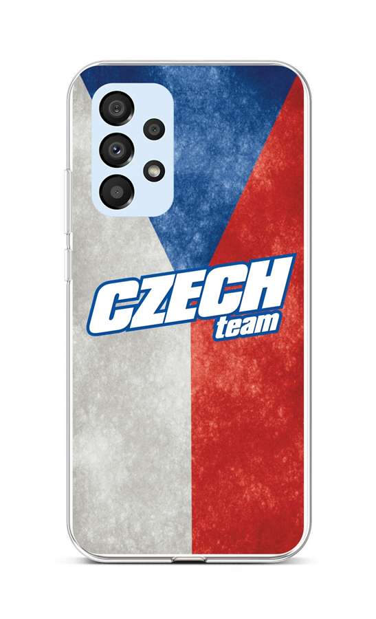 Levně Kryt TopQ Samsung A33 5G silikon Czech Team 74173 (pouzdro neboli obal na mobil Samsung A33 5G)