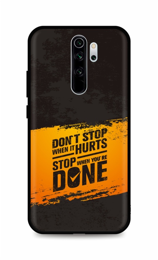 Levně Kryt TopQ Xiaomi Redmi Note 8 Pro silikon Don´t Stop 54174 (pouzdro neboli obal na mobil Xiaomi Redmi Note 8 Pro)
