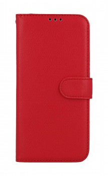 Knížkové pouzdro na Samsung A34 červené s přezkou