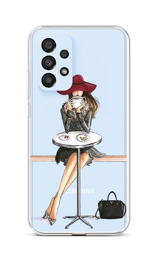 Zadní silikonový kryt na Samsung A33 5G Lady 6