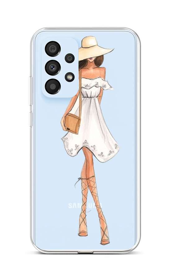 Zadní silikonový kryt na Samsung A33 5G Lady 5