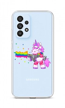 Zadní silikonový kryt na Samsung A33 5G Rainbow Gun