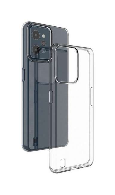 Levně Kryt TopQ Realme C31 silikon 1 mm průhledný 74194 (pouzdro neboli obal na mobil Realme C31)