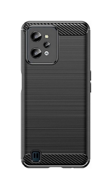 Levně Kryt TopQ Realme C31 silikon černý 74196 (pouzdro neboli obal na mobil Realme C31)