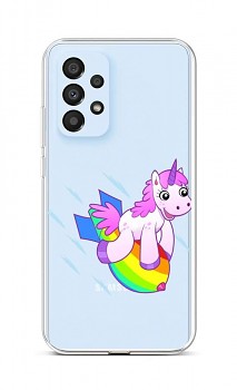 Zadní silikonový kryt na Samsung A33 5G Flying Unicorn