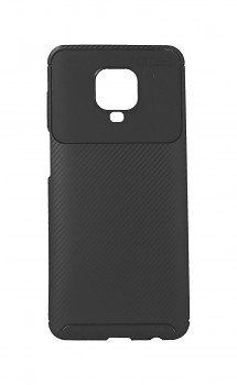 Zadní kryt Carbon Elite na Xiaomi Redmi Note 9 Pro černý
