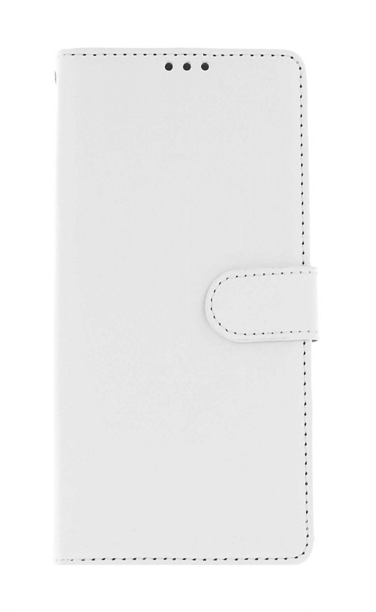 Levně Pouzdro TopQ Samsung A14 5G knížkové bílé s přezkou 94221 (kryt neboli obal Samsung A14 5G)