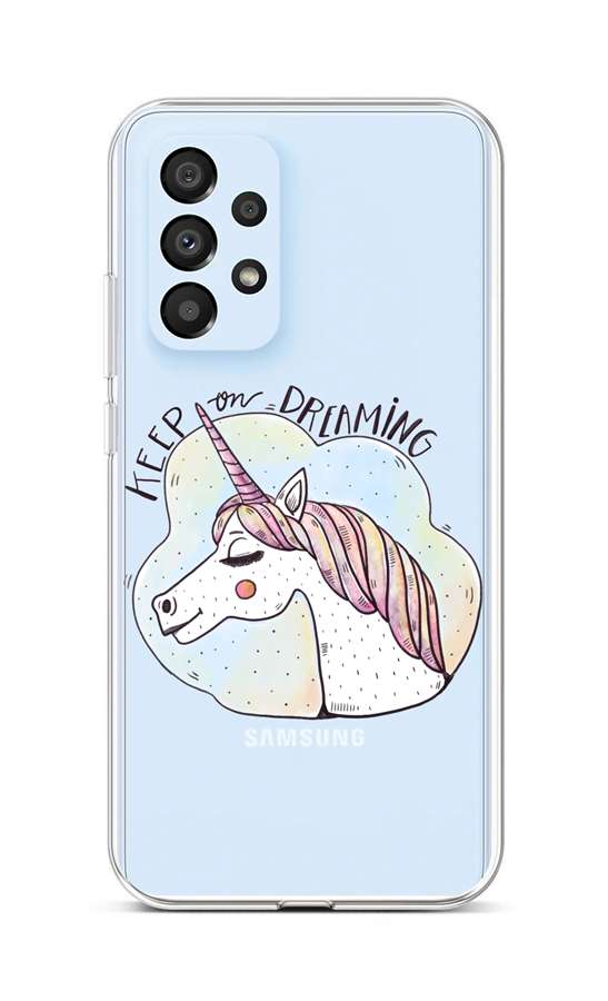 Levně Kryt TopQ Samsung A33 5G silikon Dreaming 74232 (pouzdro neboli obal na mobil Samsung A33 5G)