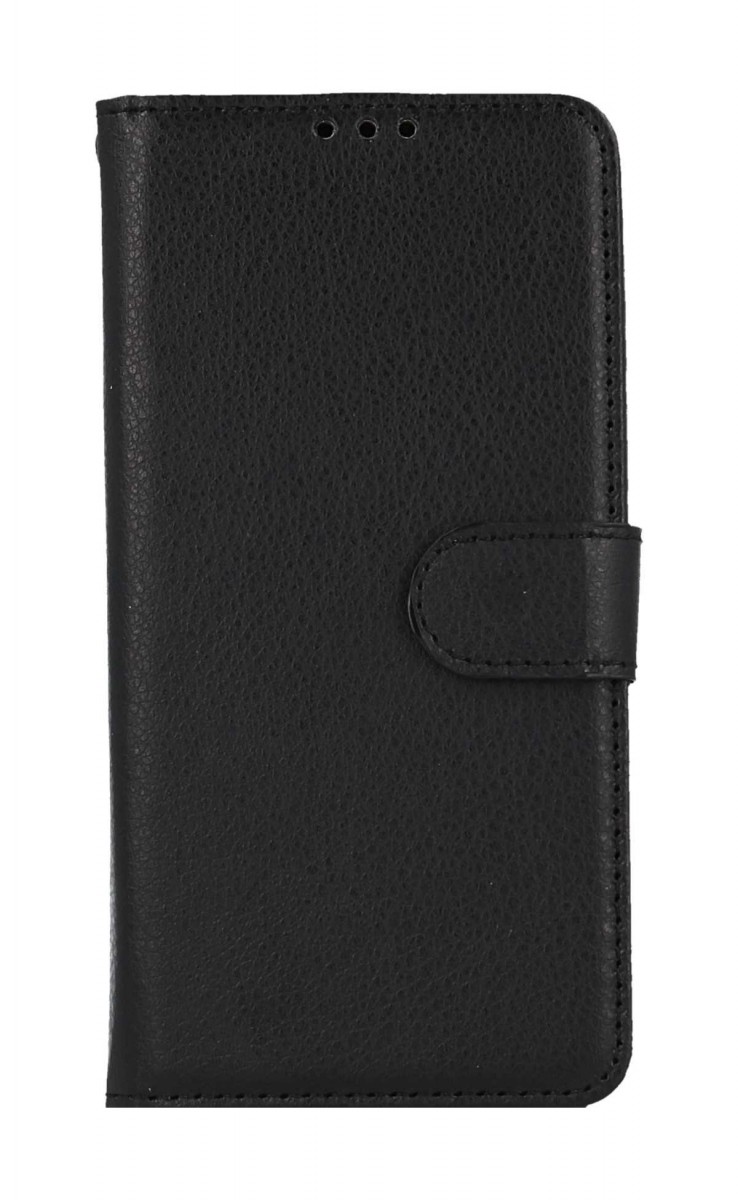Pouzdro TopQ Huawei P30 Lite knížkové černé s přezkou 94233 (kryt neboli obal Huawei P30 Lite)