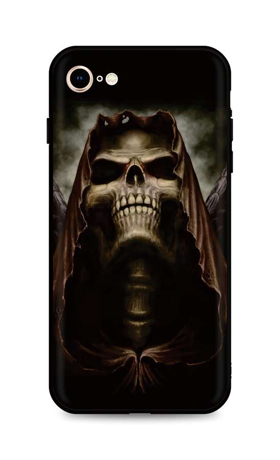 Zadní silikonový kryt DARK na iPhone SE 2022 Respect