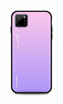 Zadní pevný kryt LUXURY na Realme C11 duhový růžový