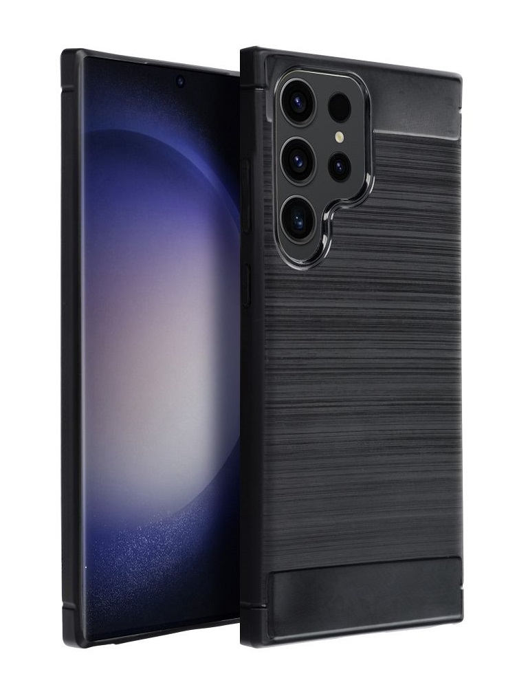 Levně Kryt TopQ Samsung S25 Ultra černý 134245 (pouzdro neboli obal na mobil Samsung S25 Ultra)