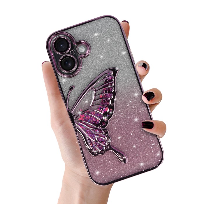 Levně Zadní kryt Tel Protect Butterfly Water pro iPhone 17 pink