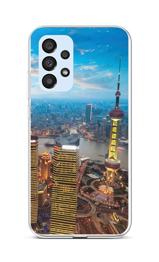 Levně Kryt TopQ Samsung A33 5G silikon City 74257 (pouzdro neboli obal na mobil Samsung A33 5G)