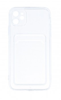 Zadní kryt Pocket na iPhone 11 průhledný