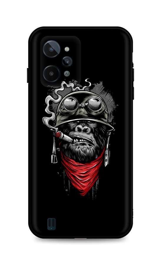 Zadní silikonový kryt DARK na Realme C31 Gorilla
