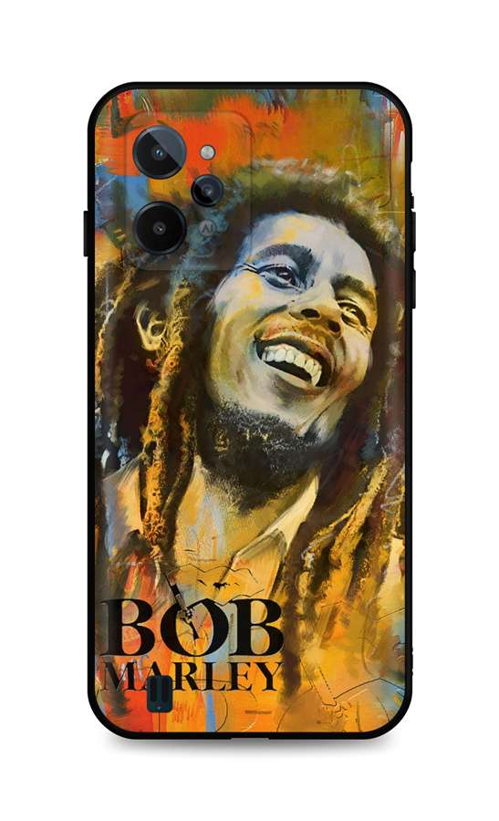 Zadní silikonový kryt DARK na Realme C31 Bob Marley