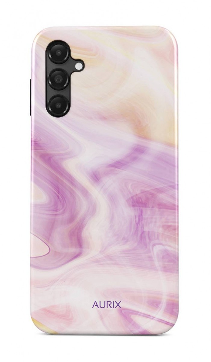 Levně Kryt AURIX Samsung A15 pevný Pinky Wave 134292 (pouzdro neboli obal na mobil Samsung A15)