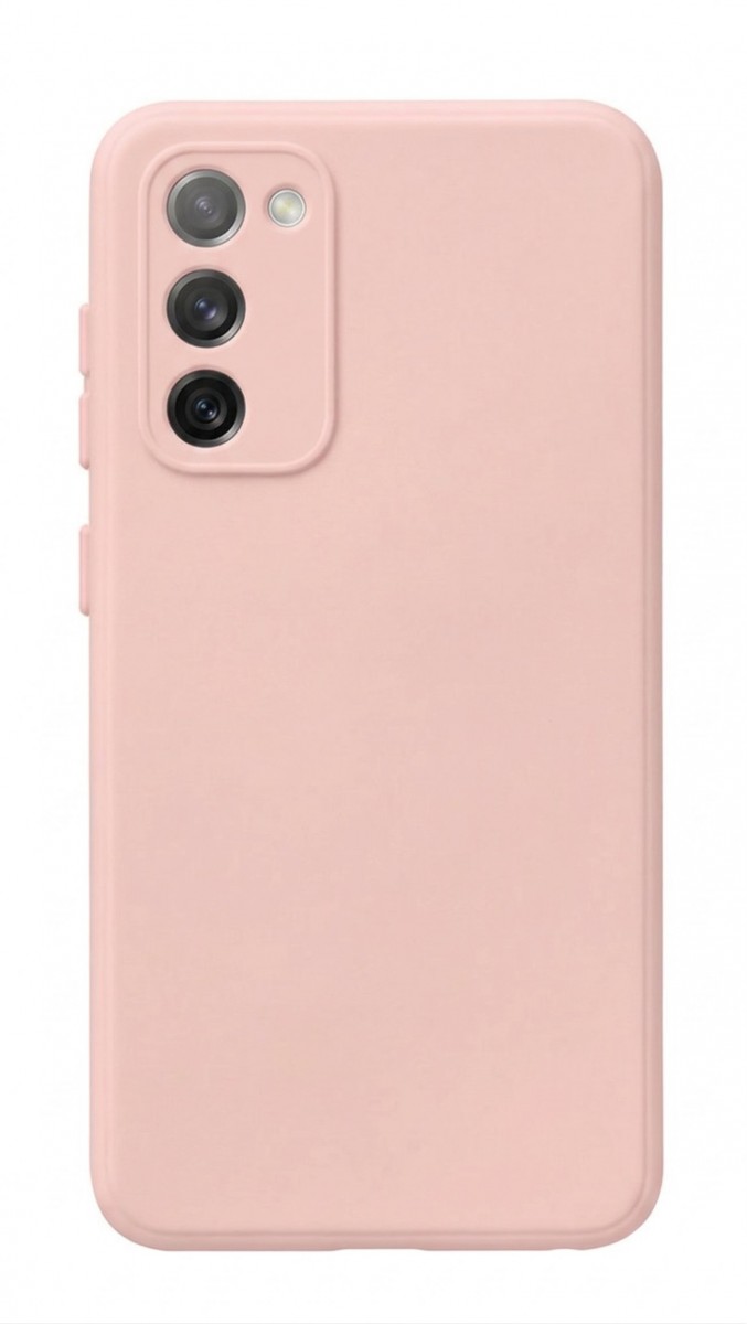 Levně Zadní kryt Silicone Lite pro Samsung Galaxy S20 FE/Lite pudrově růžový