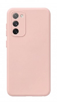 Zadní kryt Silicone Lite pro Samsung Galaxy S20 FE/Lite pudrově růžový