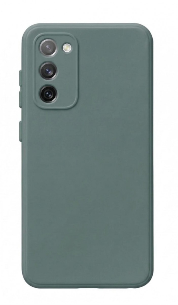 Levně Zadní kryt Silicone Lite pro Samsung Galaxy S20 FE/Lite šalvějově zelený